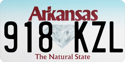 AR license plate 918KZL