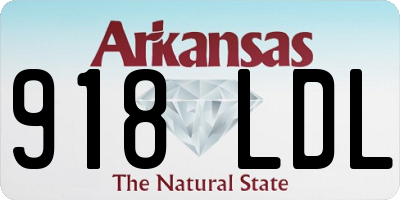 AR license plate 918LDL