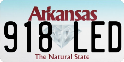 AR license plate 918LED