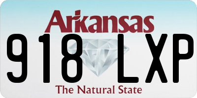 AR license plate 918LXP