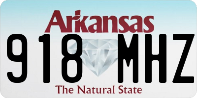 AR license plate 918MHZ
