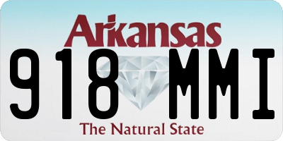 AR license plate 918MMI