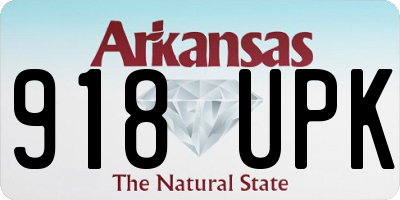 AR license plate 918UPK