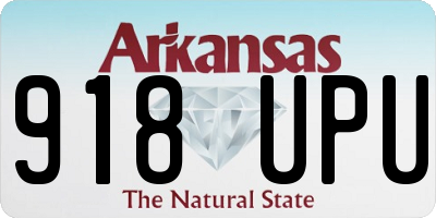 AR license plate 918UPU