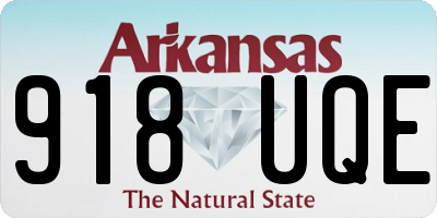 AR license plate 918UQE