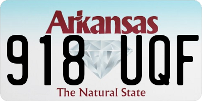 AR license plate 918UQF