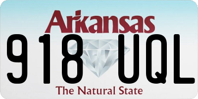 AR license plate 918UQL