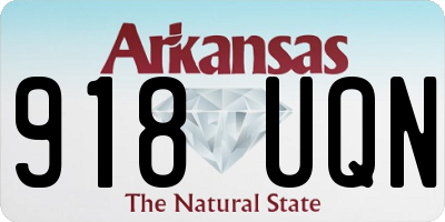 AR license plate 918UQN