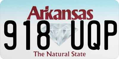 AR license plate 918UQP