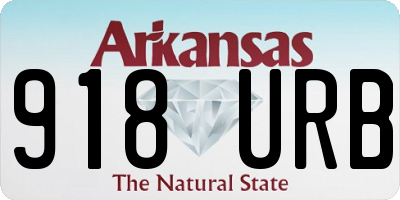 AR license plate 918URB