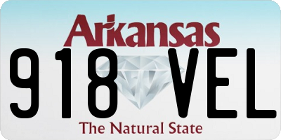 AR license plate 918VEL
