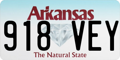 AR license plate 918VEY