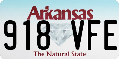 AR license plate 918VFE
