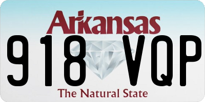 AR license plate 918VQP