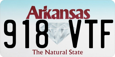 AR license plate 918VTF