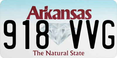 AR license plate 918VVG