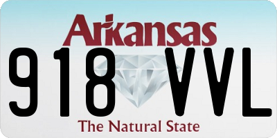 AR license plate 918VVL