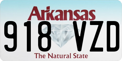 AR license plate 918VZD