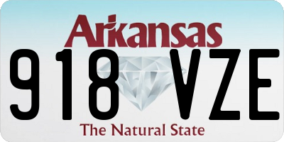 AR license plate 918VZE