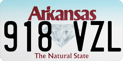 AR license plate 918VZL