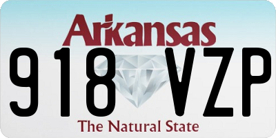 AR license plate 918VZP
