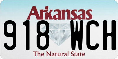 AR license plate 918WCH