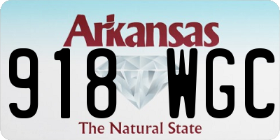 AR license plate 918WGC