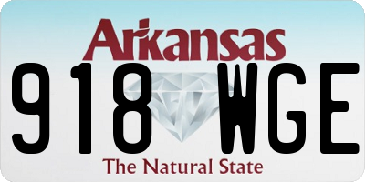 AR license plate 918WGE