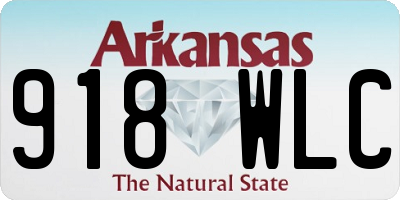 AR license plate 918WLC