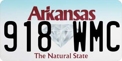 AR license plate 918WMC