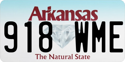 AR license plate 918WME