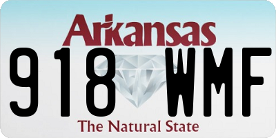 AR license plate 918WMF