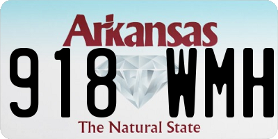 AR license plate 918WMH