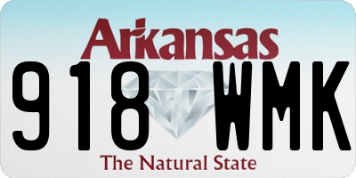 AR license plate 918WMK
