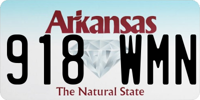 AR license plate 918WMN