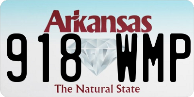 AR license plate 918WMP