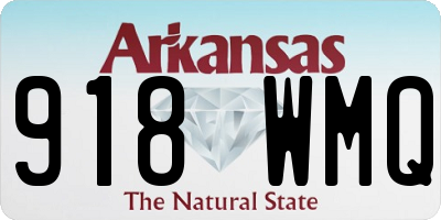 AR license plate 918WMQ