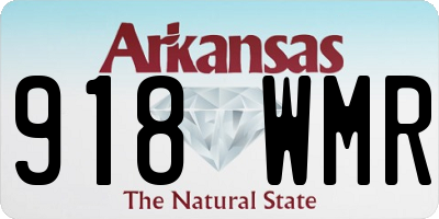 AR license plate 918WMR