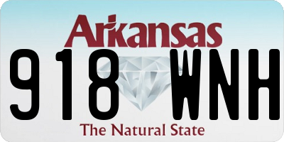 AR license plate 918WNH