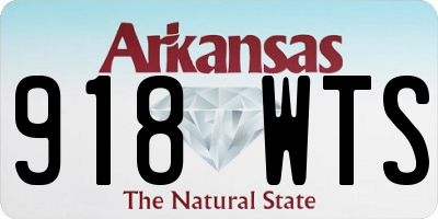 AR license plate 918WTS