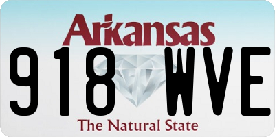 AR license plate 918WVE