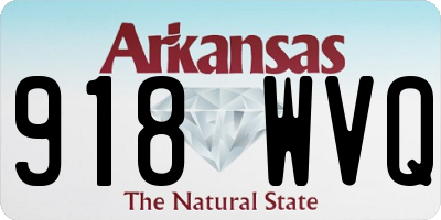AR license plate 918WVQ