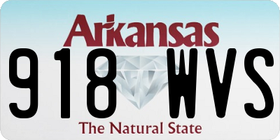 AR license plate 918WVS