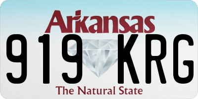 AR license plate 919KRG