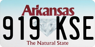 AR license plate 919KSE