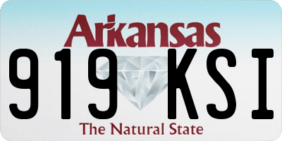 AR license plate 919KSI