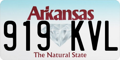 AR license plate 919KVL