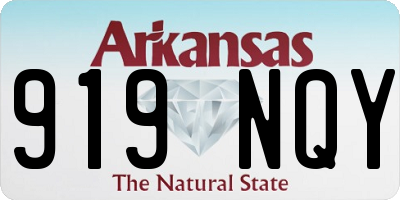 AR license plate 919NQY