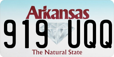 AR license plate 919UQQ