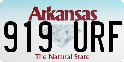 AR license plate 919URF